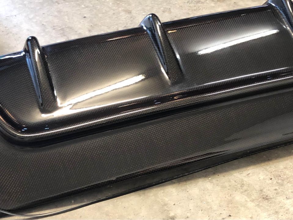 Exterior Body Parts - TOM'S V1 CF Rear Diffuser for IS F for sale - Used - 2008 to 2014 Lexus IS F - Chula Vista, CA 91911, United States