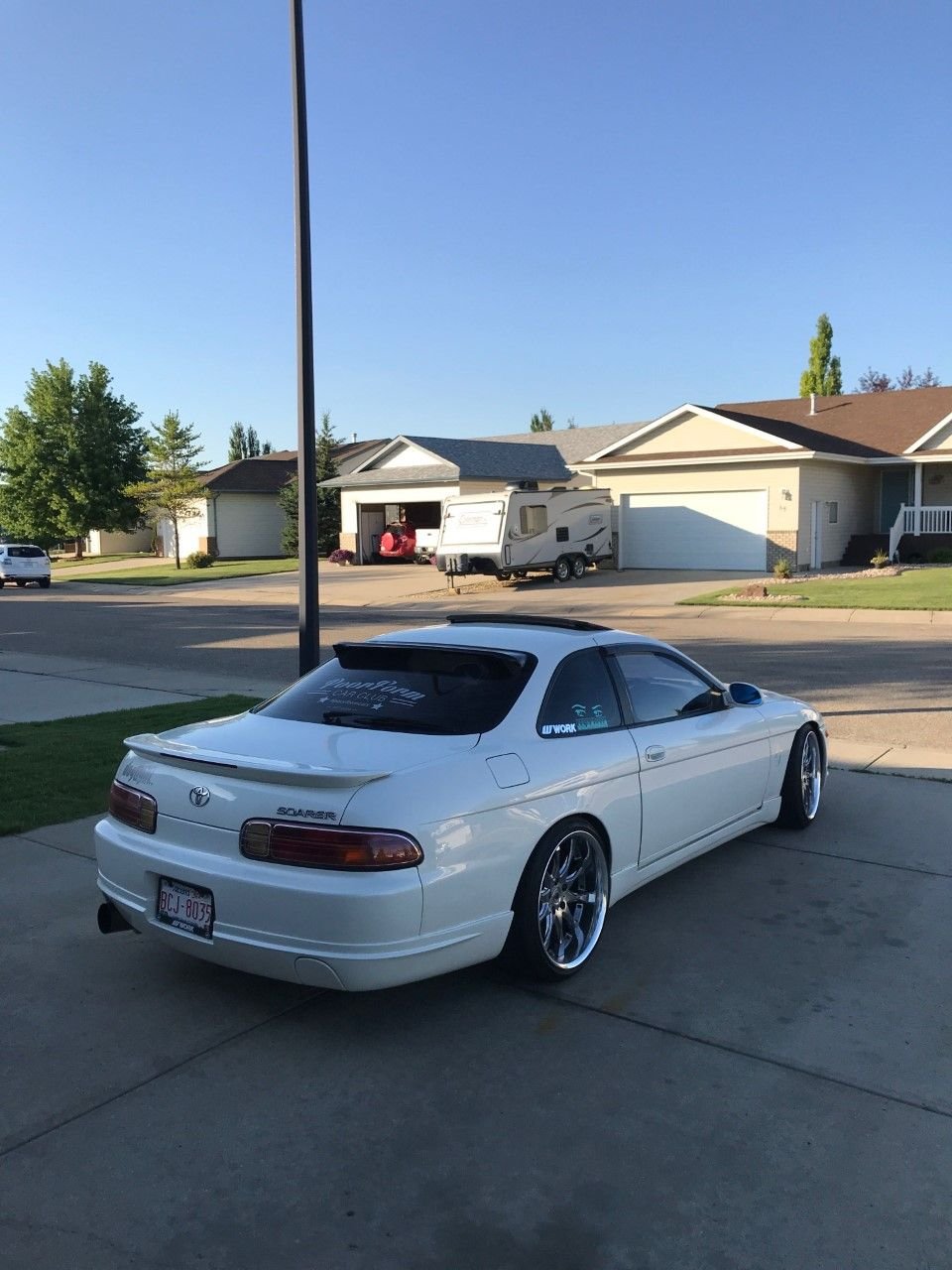 1992 Lexus SC400 - 1992 Toyota Soarer GT-TL $18,000 CAD - Used - VIN JZZ30123456789 - 119,000 Miles - 6 cyl - 2WD - Automatic - Coupe - White - Red Deer, AB T4R 2W, Canada