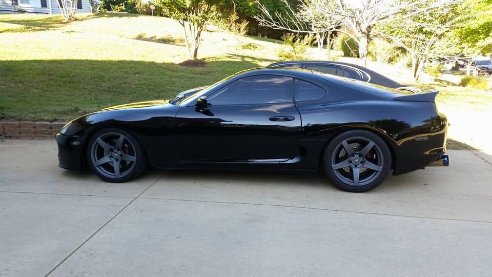 Wheels and Tires/Axles - Staggered 18x10/18x11 Forgestar CF5, Textured Gunmetal Finish - Used - 1993 to 2002 Toyota Supra - 1992 to 2000 Lexus SC300 - Upper Marlboro, MD 20774, United States