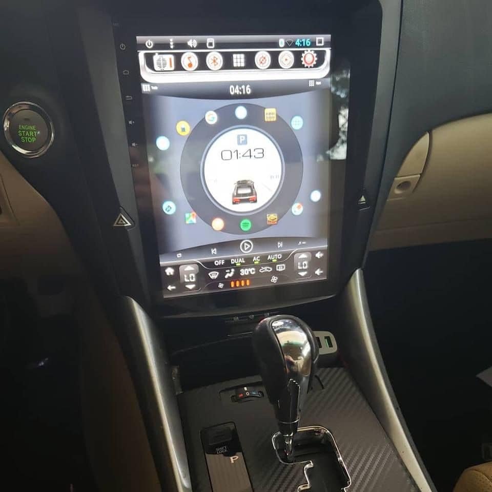 Audio Video/Electronics - 10.4" Vertical "Tesla-Style" Android System w/ DVD - Used - 2006 to 2011 Lexus IS350 - Greenville, SC 29607, United States