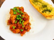 Vegan Shrimp Creole With French Bread