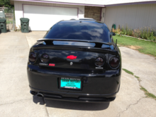 Smoked out my tail lights and had all emblems painted red