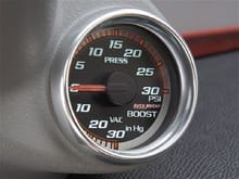 2008 chevrolet hhr ss boost gauge 1