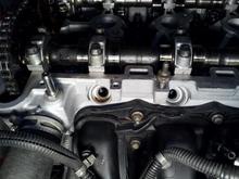 coolant in injector port