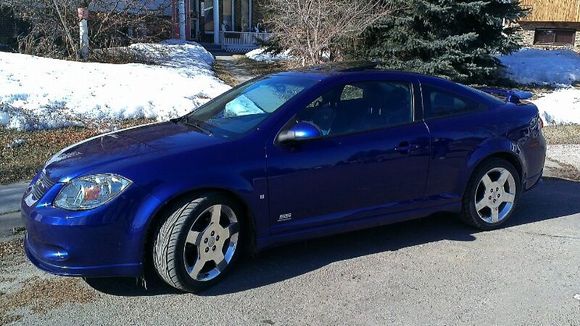 2007 Cobalt SS SC in Lazer Blue Metallic.  Purchased used March 21, 2014.