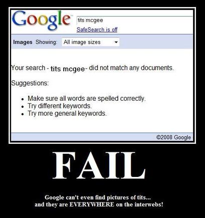 google fail