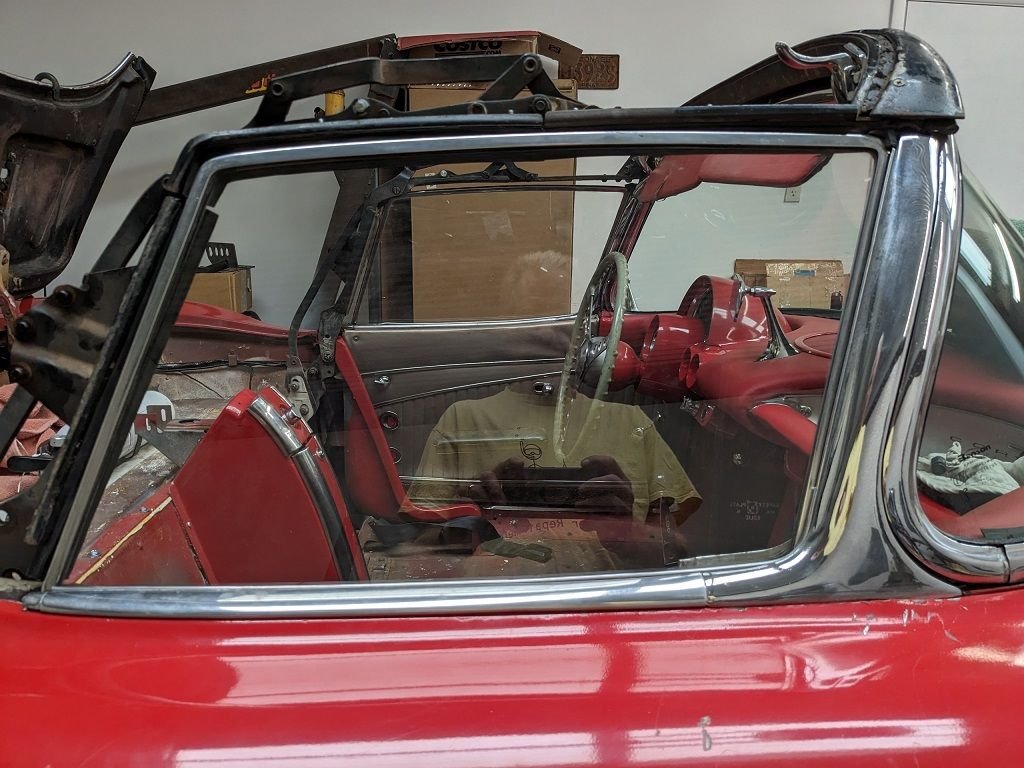 C1 62 soft top frame adjustment 2023 CorvetteForum Chevrolet