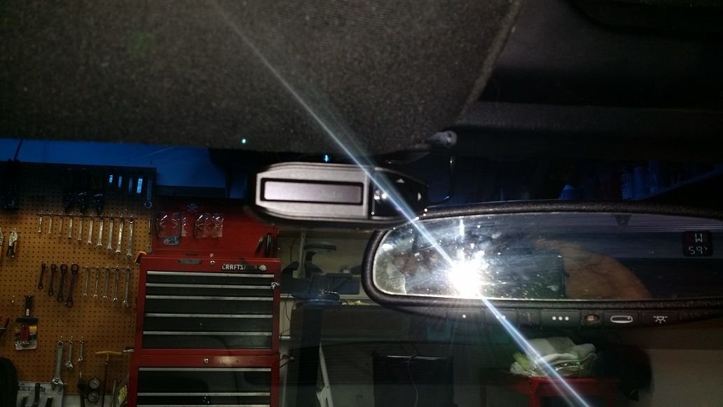My Escort Max 360 visor mount - CorvetteForum - Chevrolet Corvette ...