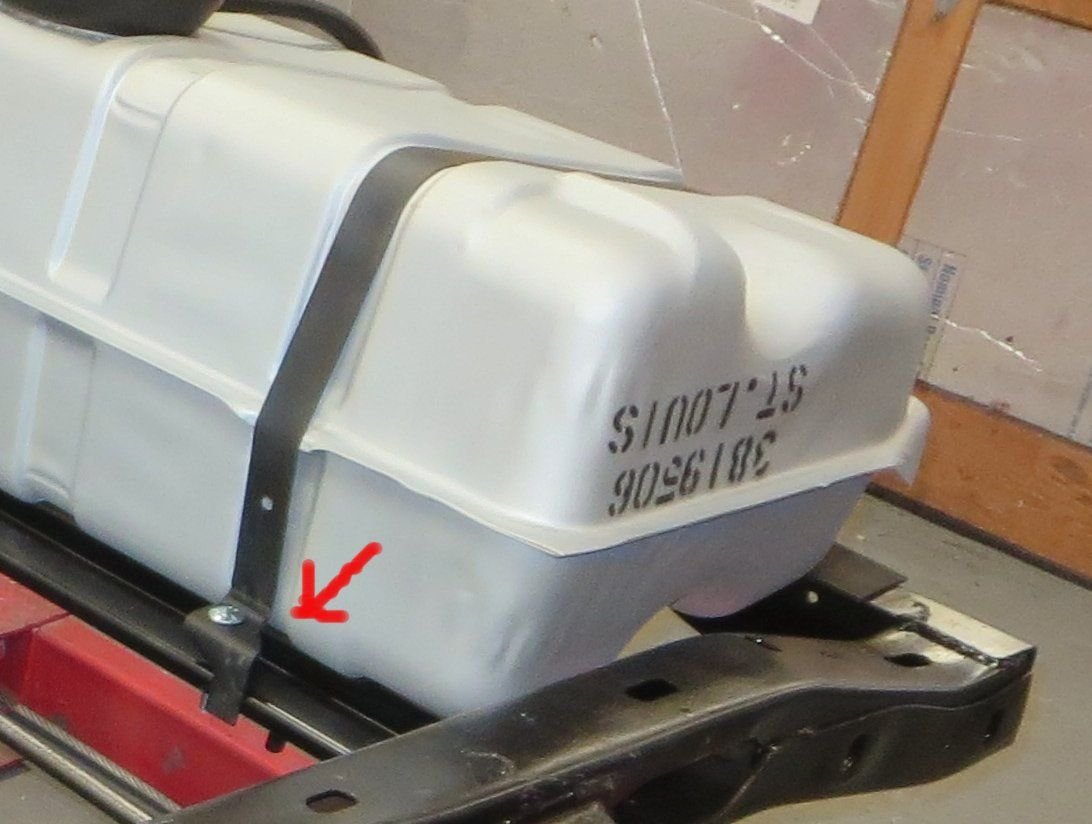 FS (For Sale) 6367 Gas Tank Strap Guide Bracket FREE CorvetteForum