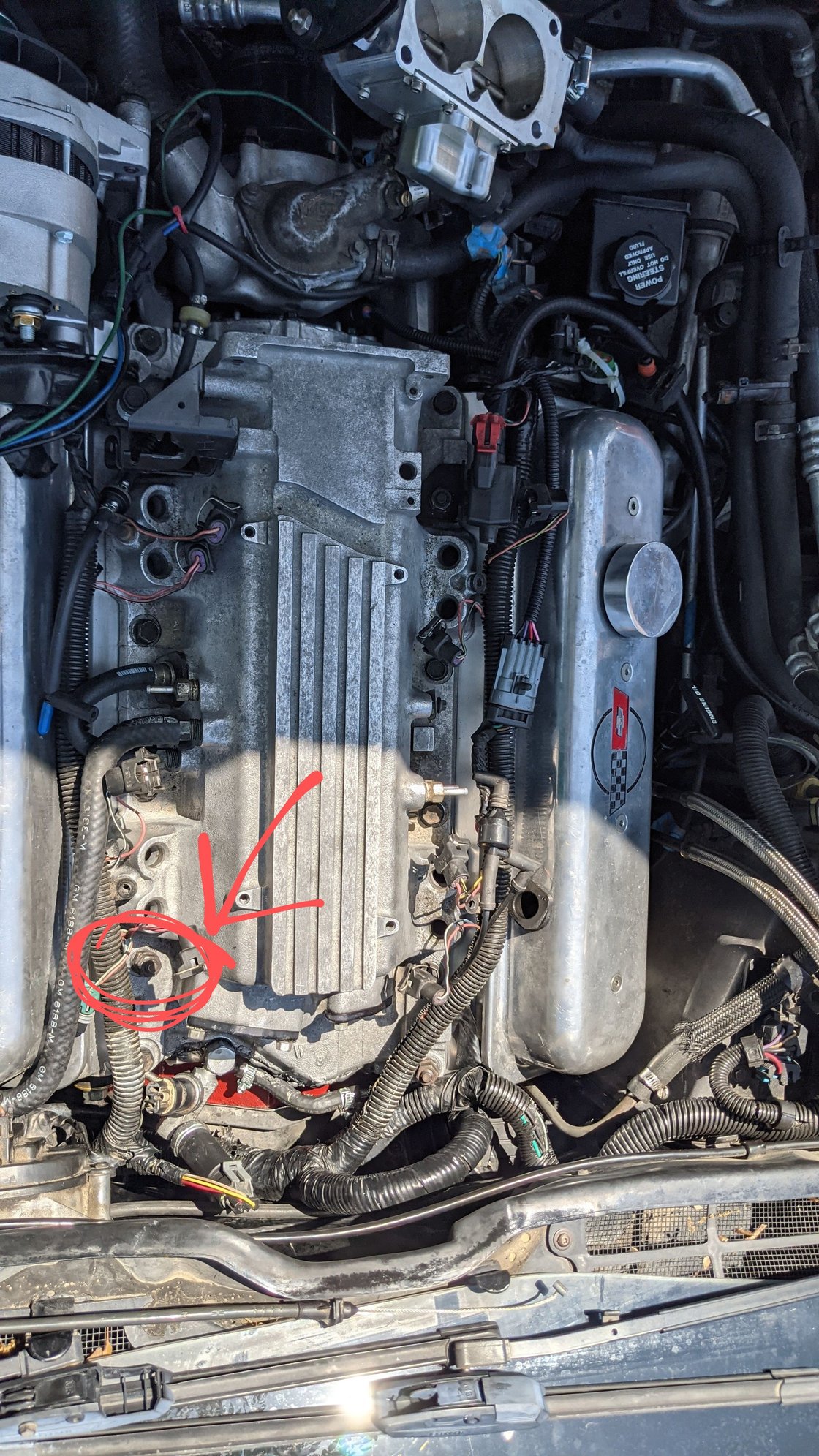 Stripped intake manifold bolt CorvetteForum Chevrolet Corvette