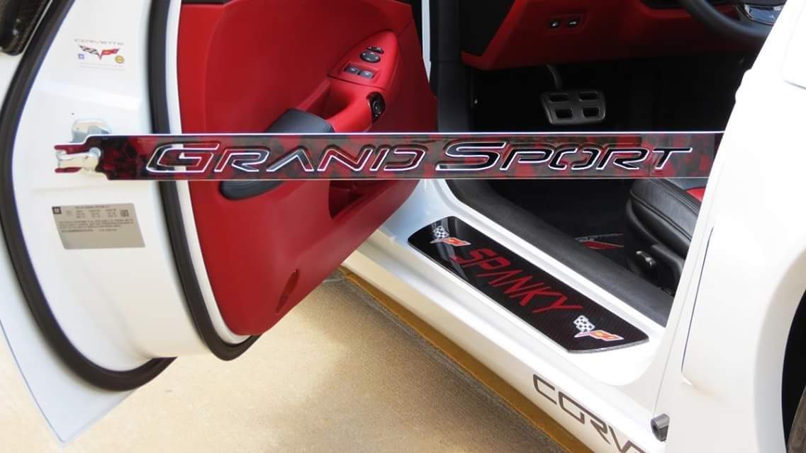 Car Door Props & Props Loaded Into The Boot Back Of A Car Stock Image