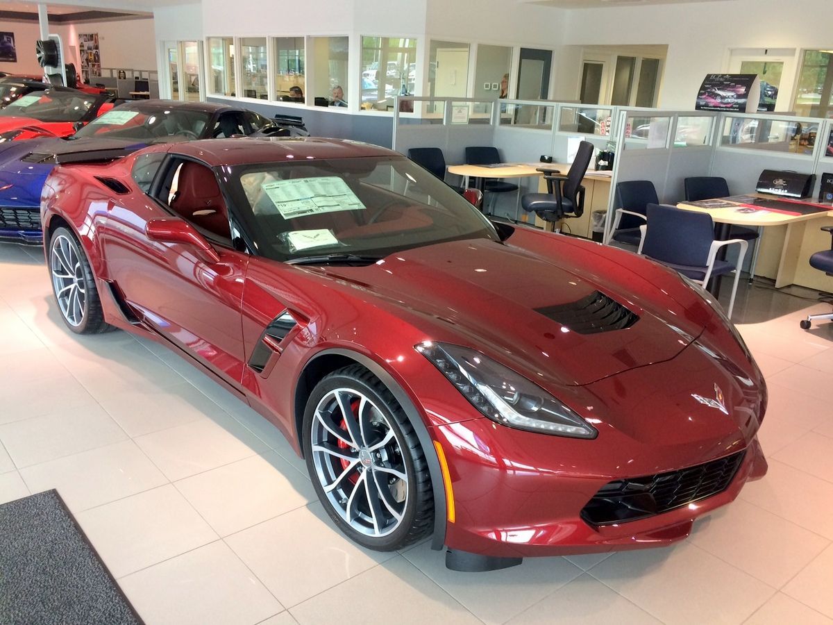 2017 Grand Sport - Long Beach Red, 3LT, Auto, Spice Red Interior