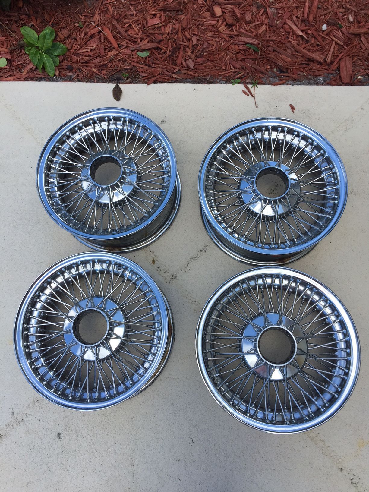 F/S Dayton Wire Wheels and Knockoff Adapters CorvetteForum