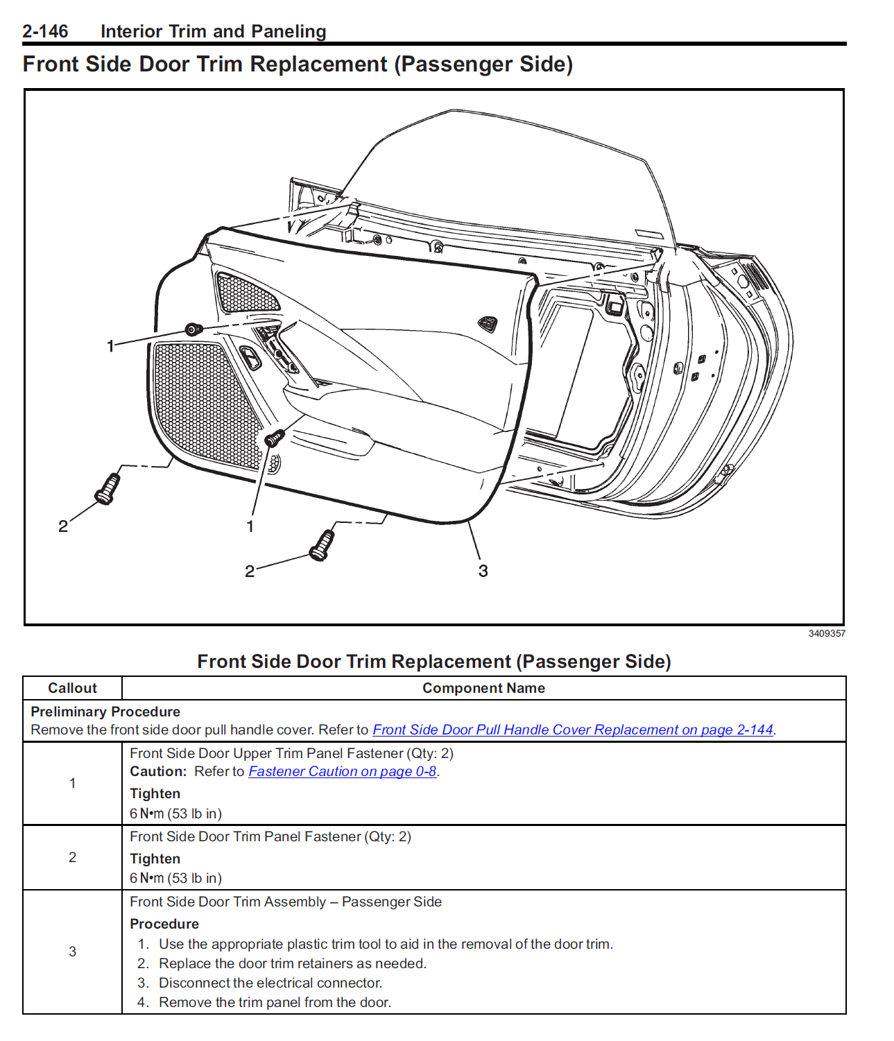 Install Passenger Side Door Panel CorvetteForum Chevrolet Corvette