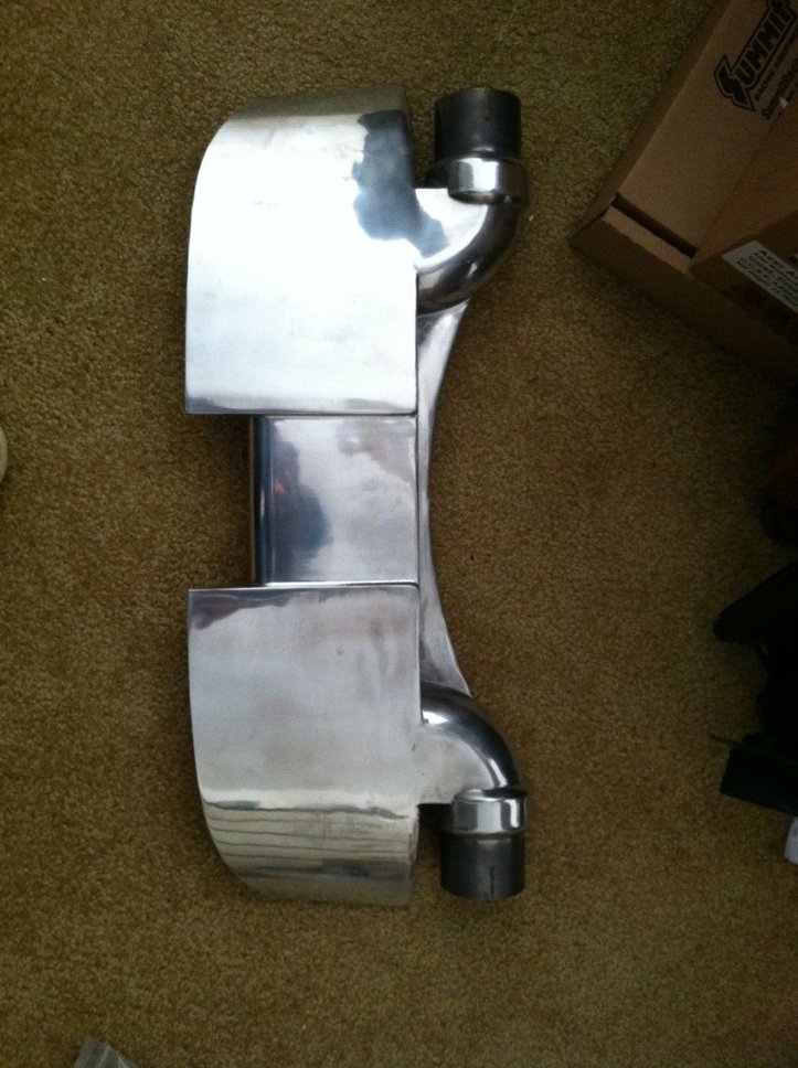 SLP 9704 Corvette C5 Powerflo Polished Exhaust Tip CorvetteForum