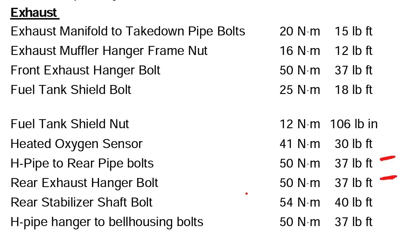 cat back exhaust install broken bolt CorvetteForum Chevrolet