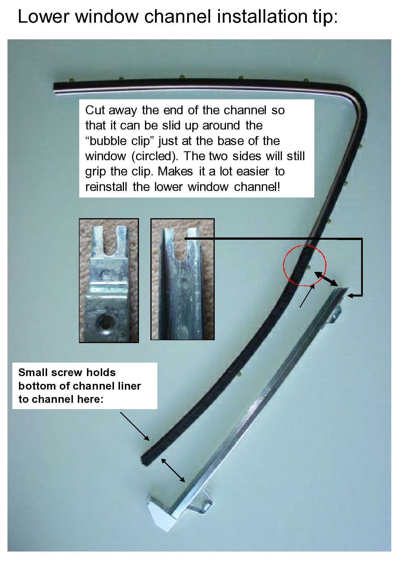 C2 C2 Coupe side window channels help CorvetteForum Chevrolet