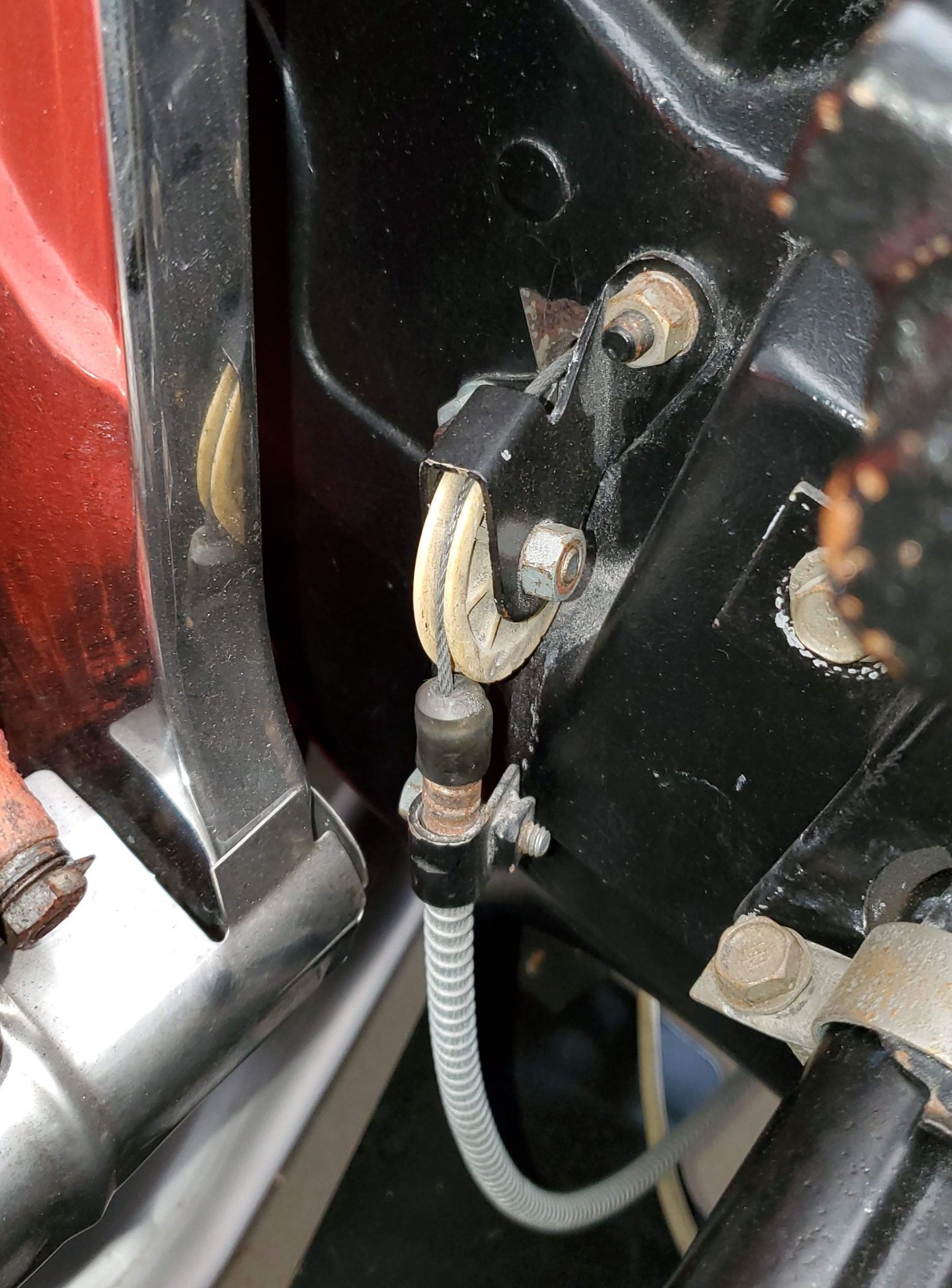 Parking brake cable CorvetteForum Chevrolet Corvette Forum Discussion