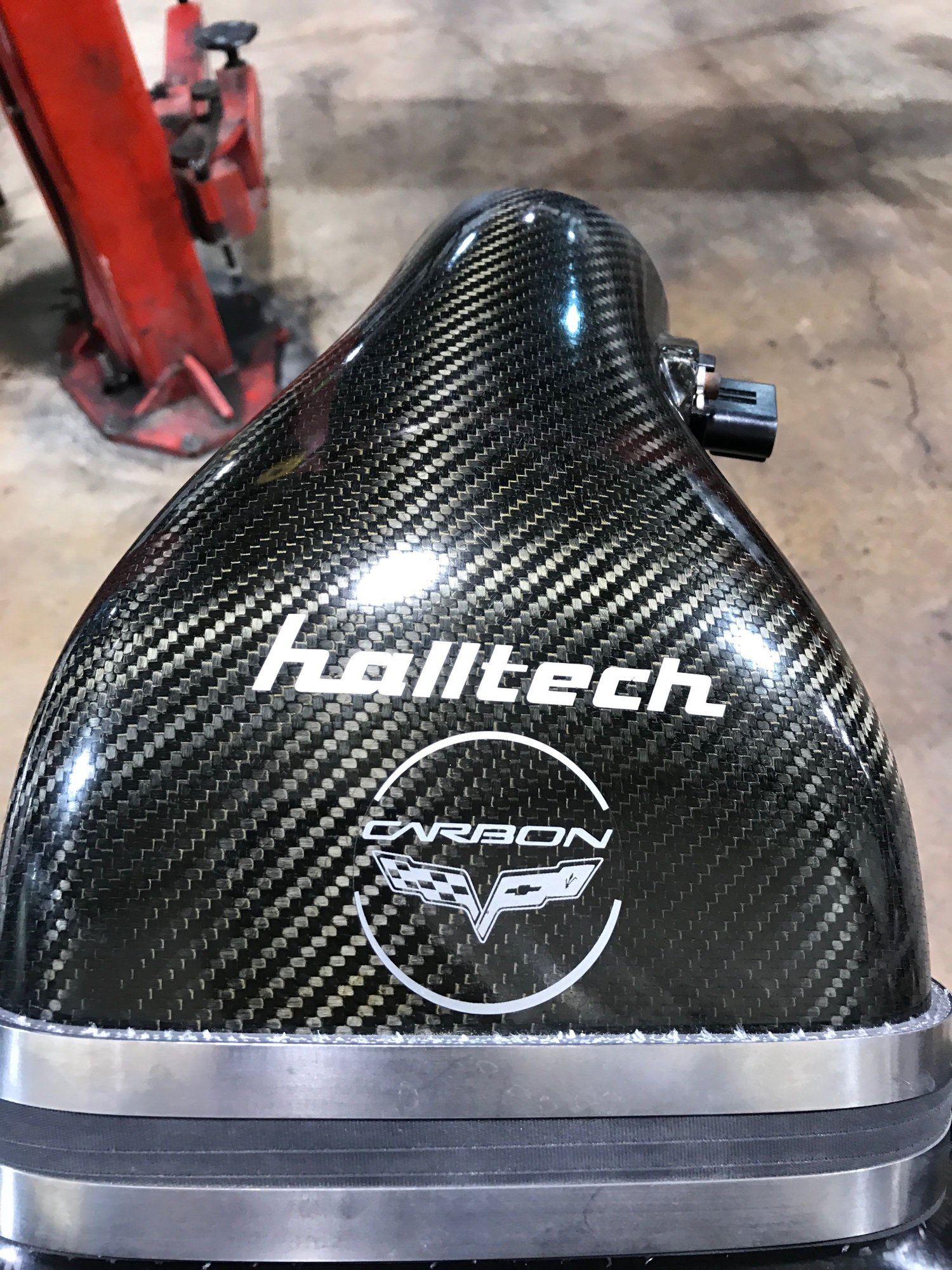 Zr1 Halltech carbon fiber air intake CorvetteForum Chevrolet Corvette Forum Discussion