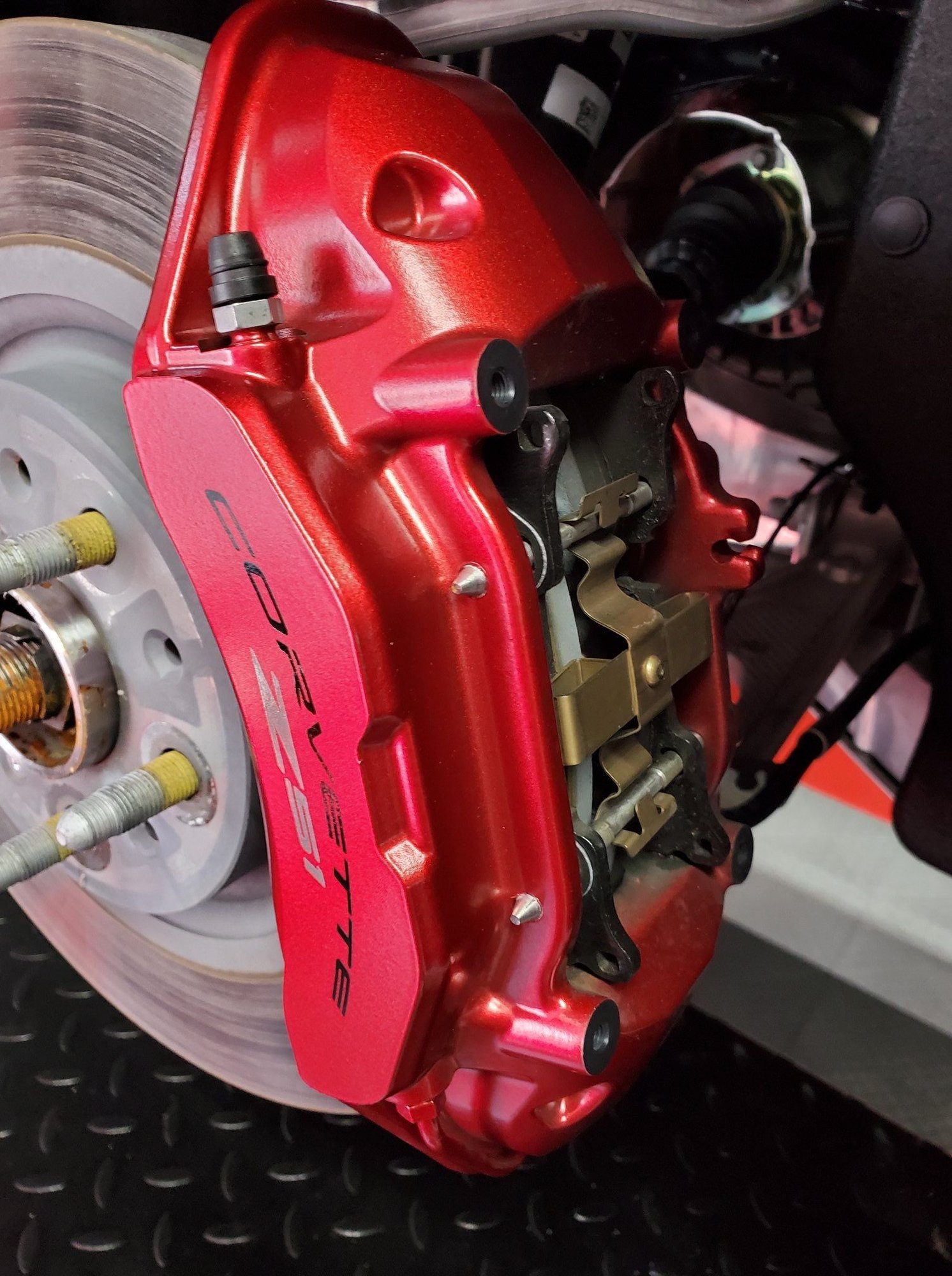 Bright red or edge red calipers? CorvetteForum Chevrolet Corvette