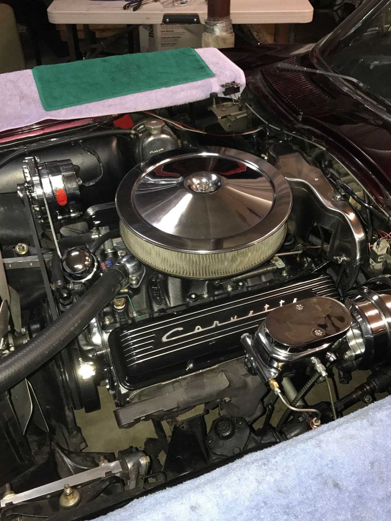 Detailing a C2 engine compartment CorvetteForum Chevrolet Corvette