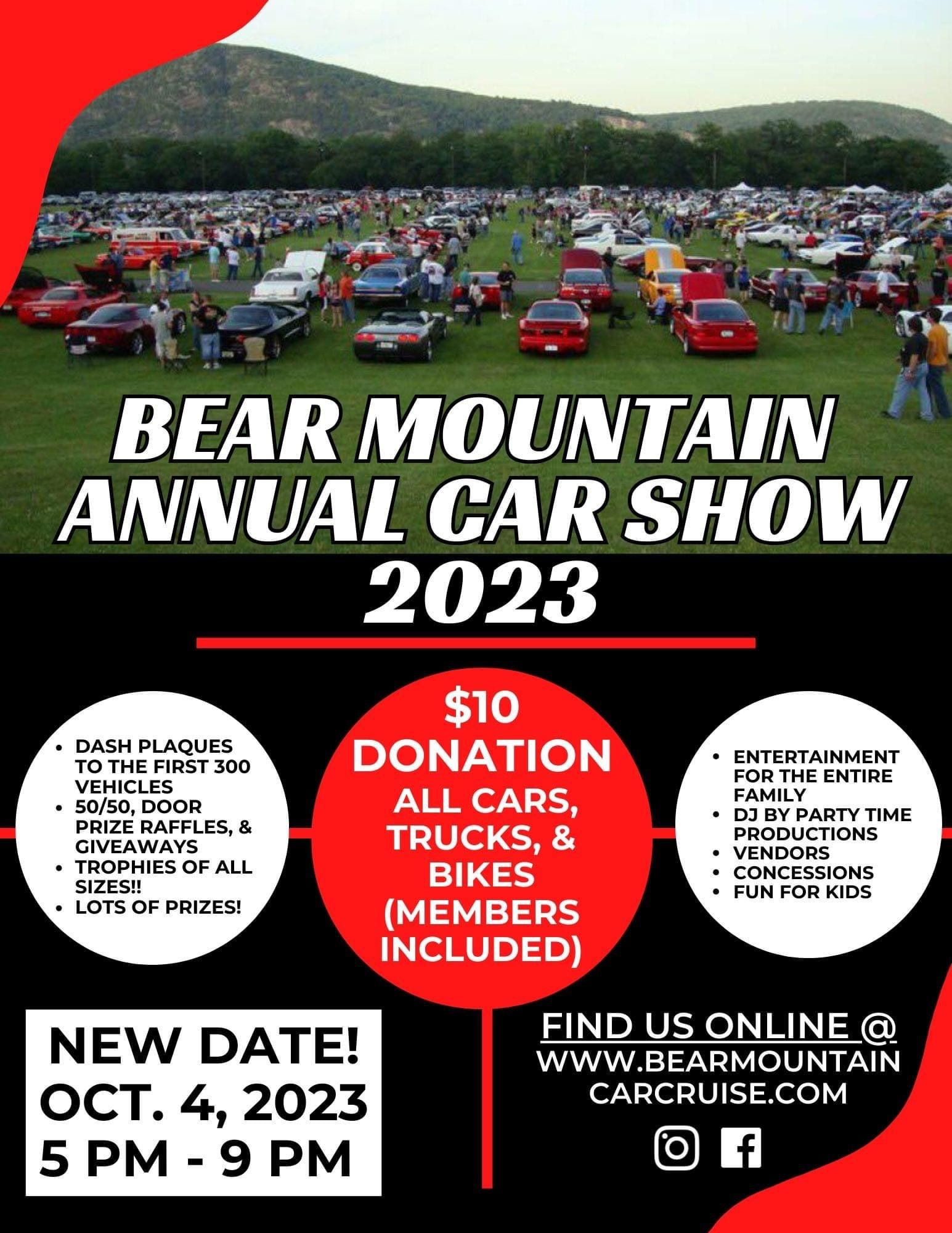Bear Mountain Car Show Wed, 10/4 CorvetteForum Chevrolet Corvette