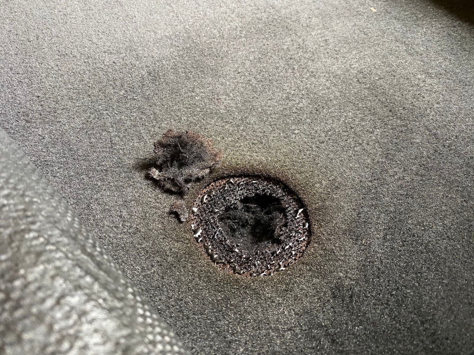 Scary burned spot in my trunk! CorvetteForum Chevrolet Corvette