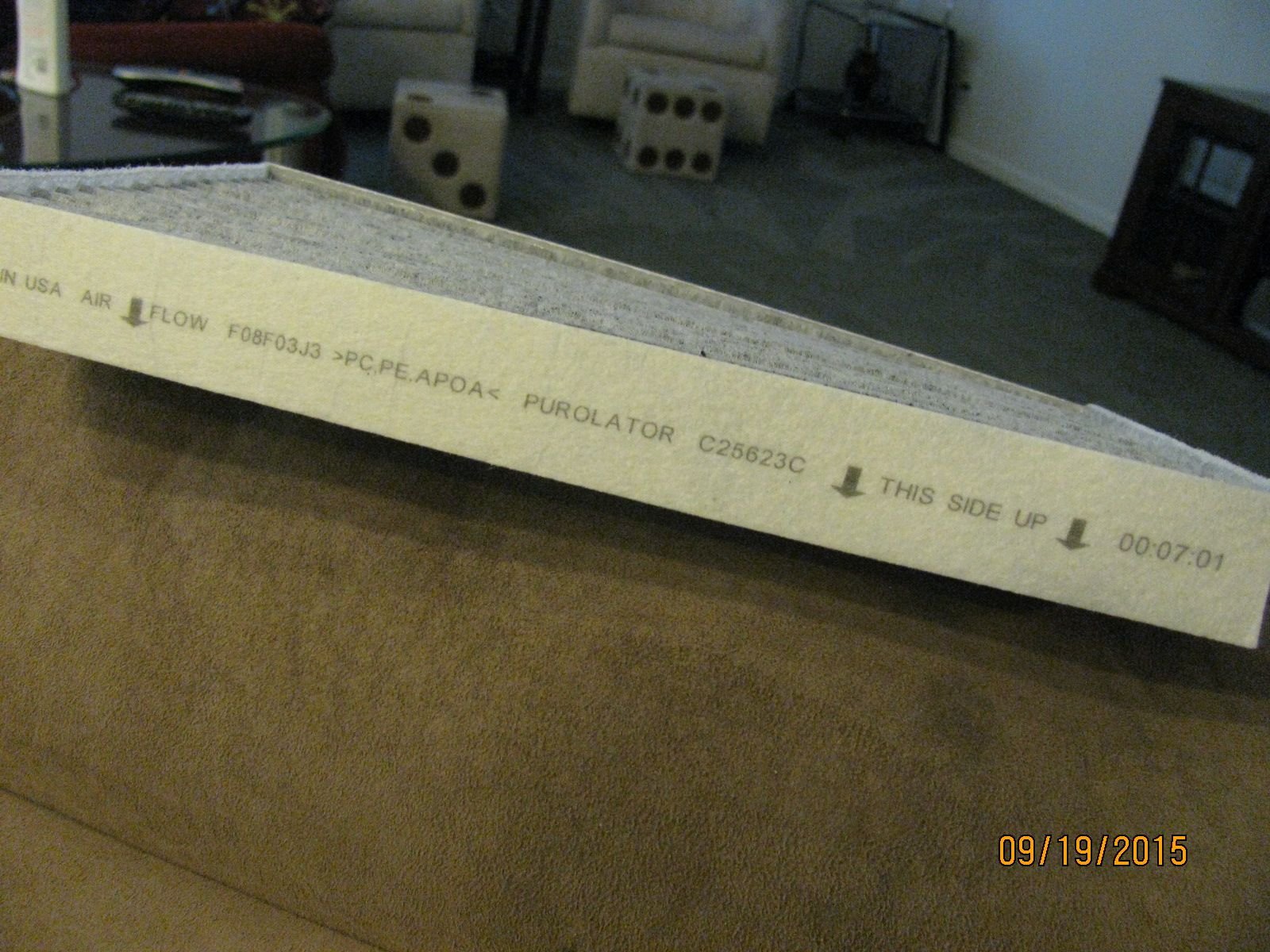 Cabin Air Filter > Arrow pointing up or down? Page 2 CorvetteForum