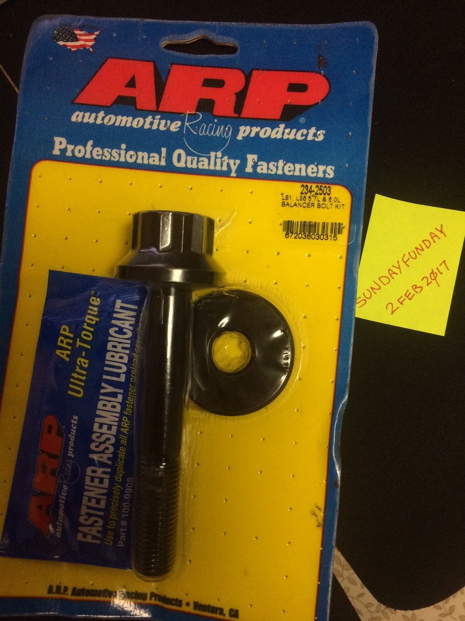 FS ARP harmonic balancer bolt for LS1, LS6 (new in package