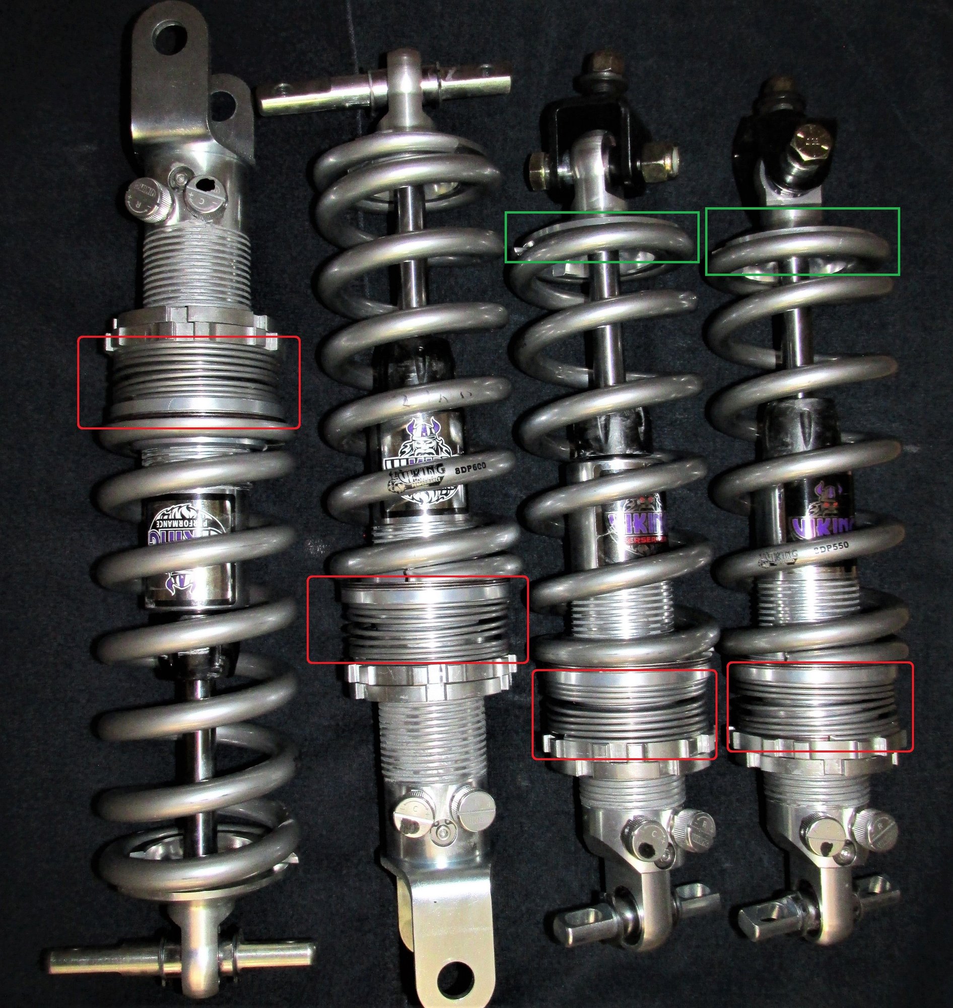 Viking Berserker series triple adjustable coilovers CorvetteForum