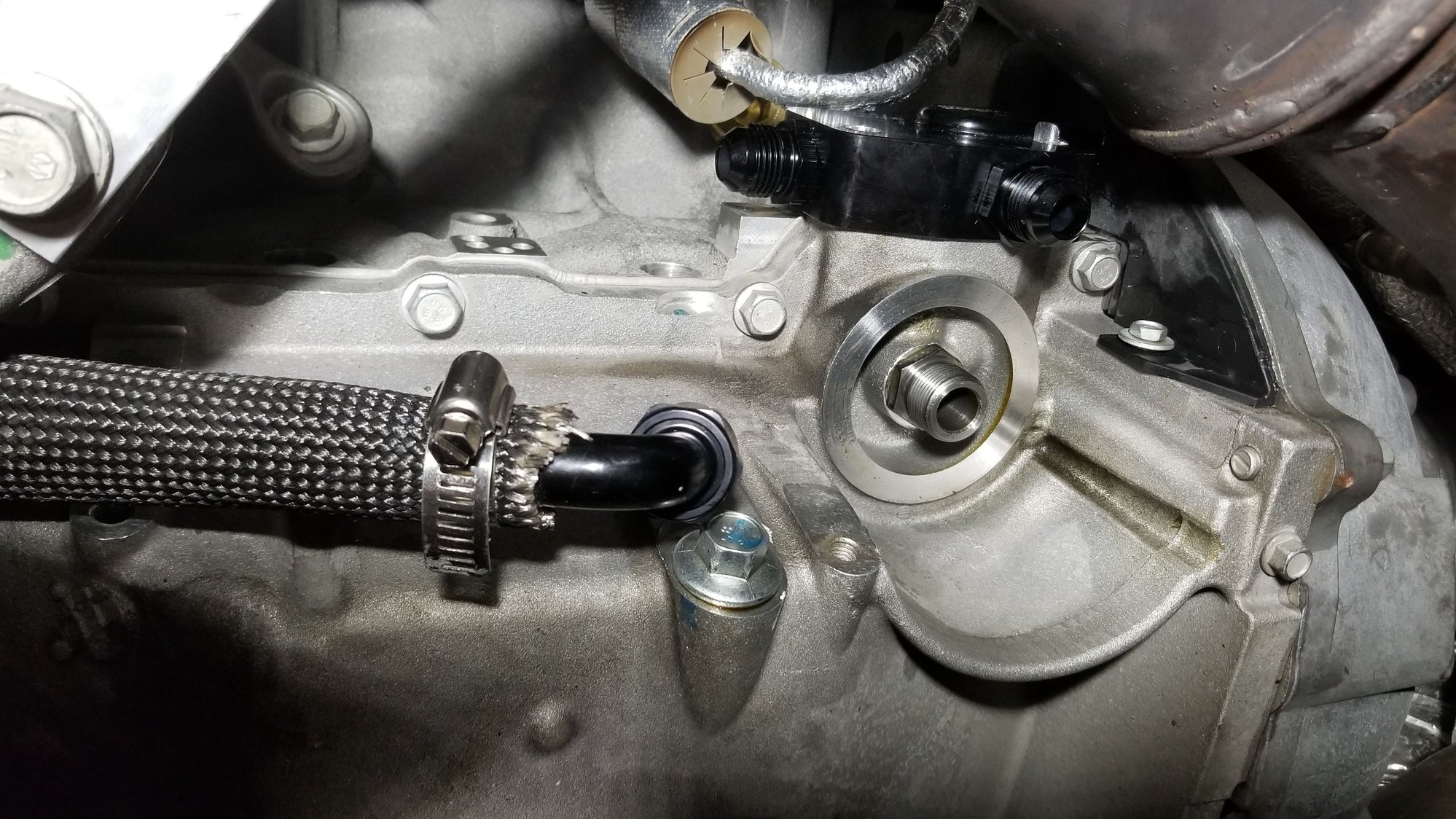 Installed LG oil cooler on my SC Z51 CorvetteForum Chevrolet Corvette Forum Discussion