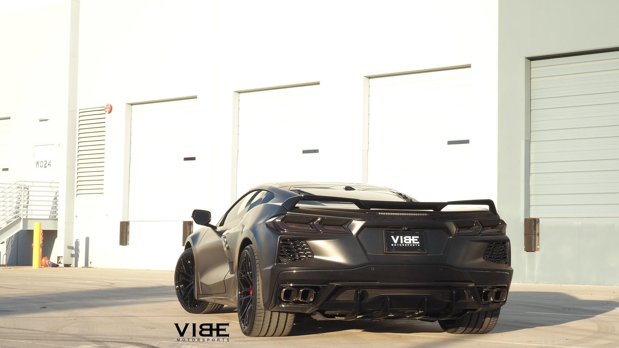 Matte Black C8 on M520R Wheels