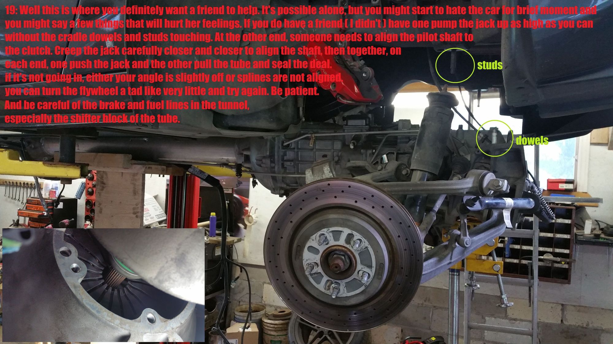 C6 clutch replace with full pics CorvetteForum