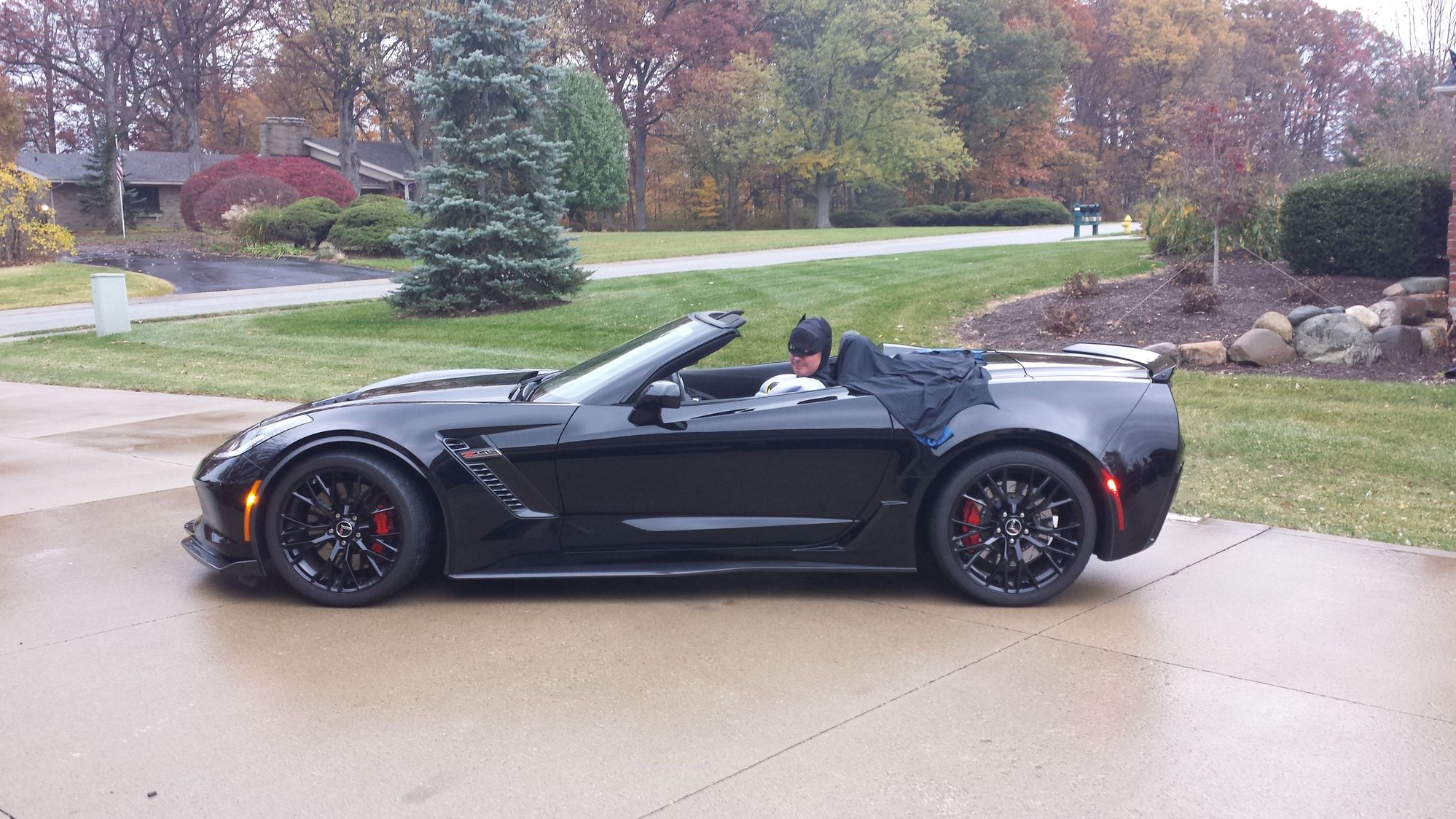 Chevrolet Corvette c6 Convertible Black