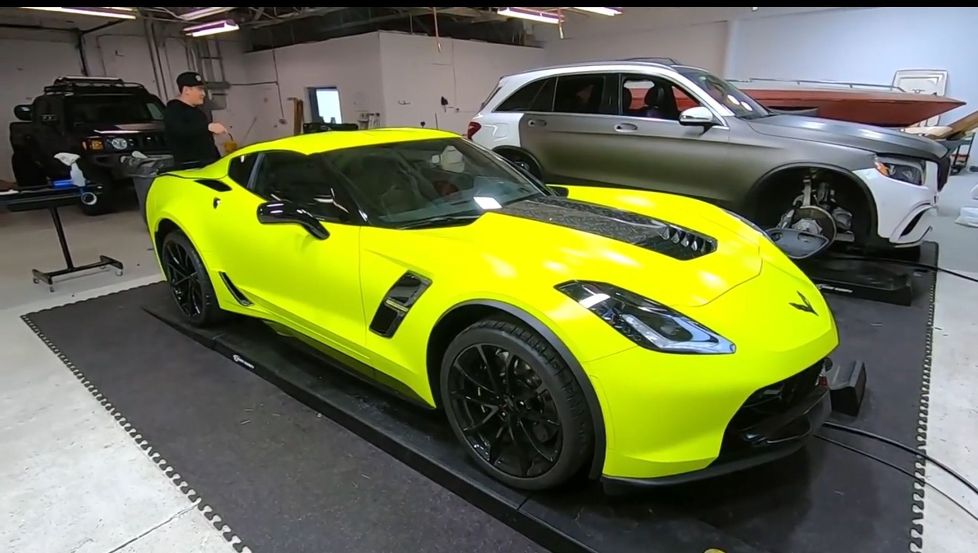 Highlighter yellow...I may need to get mine wrapped CorvetteForum