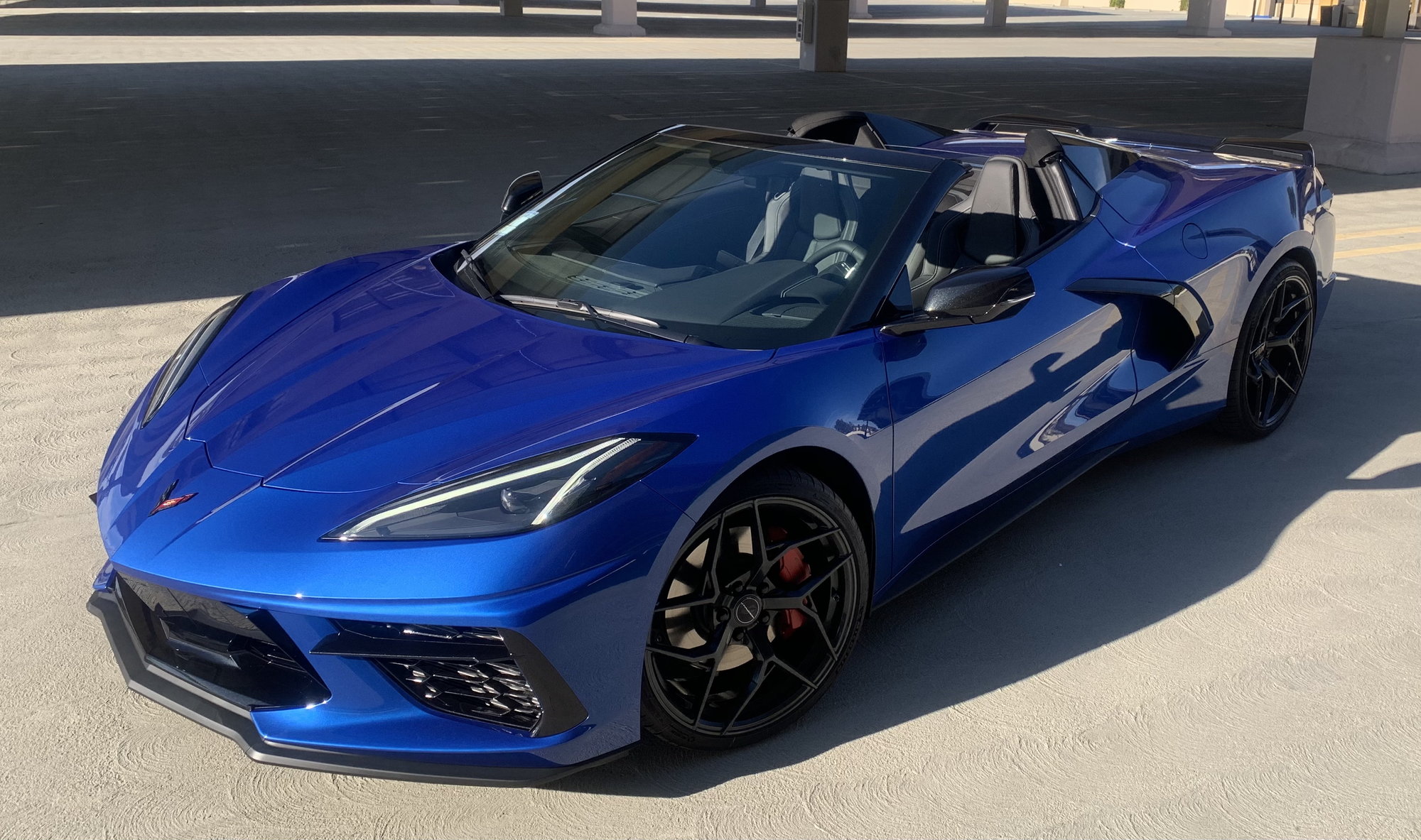 Long wait finally over 2020 C8 Z51 Elkhart Lake Blue HTC Page 2