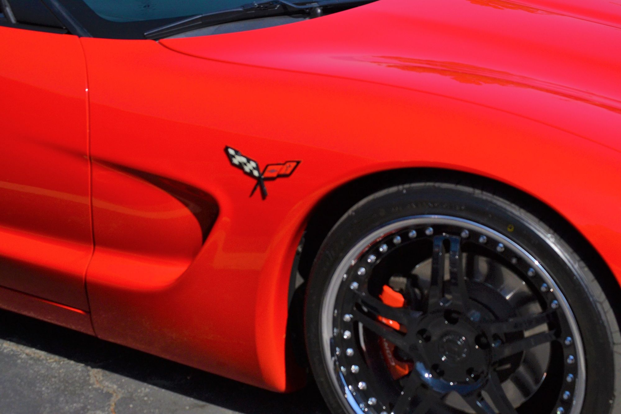 modified C5 Corvette Flag Emblems CorvetteForum Chevrolet Corvette