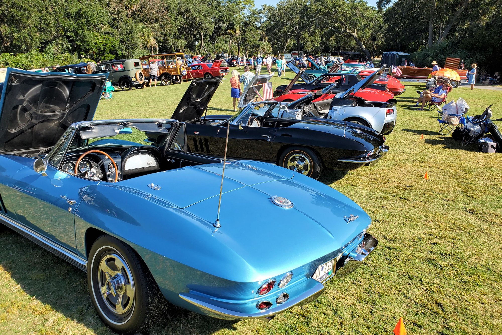 PICTURES "Cars On Kiawah Island" Car Show CorvetteForum Chevrolet