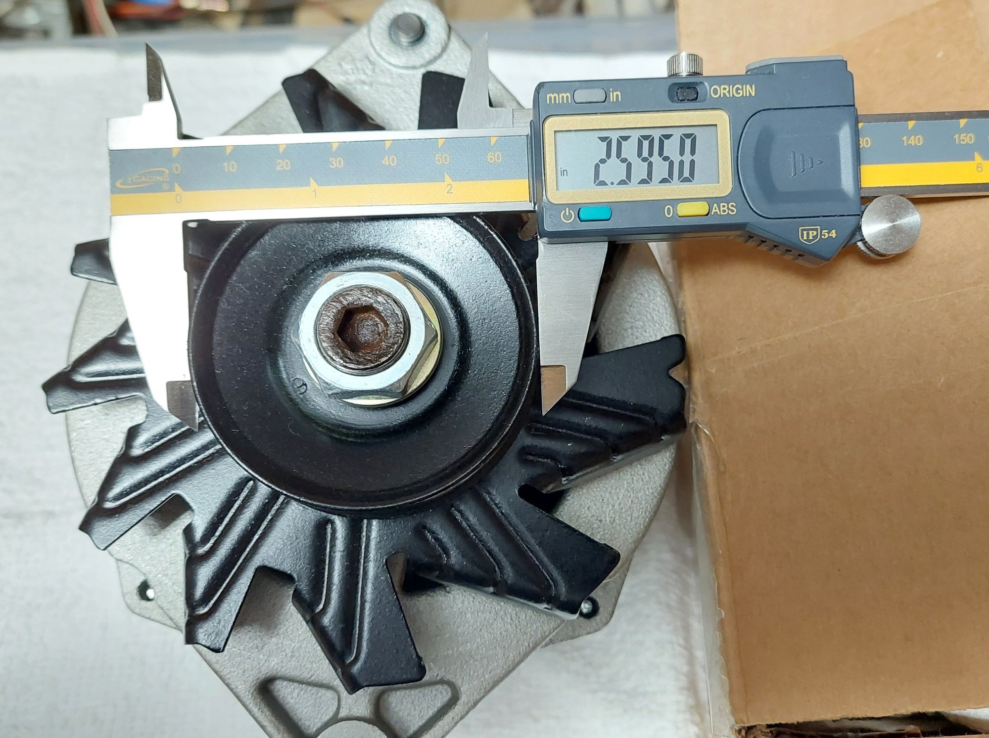Correct Alternator Pulley Size? CorvetteForum Chevrolet Corvette