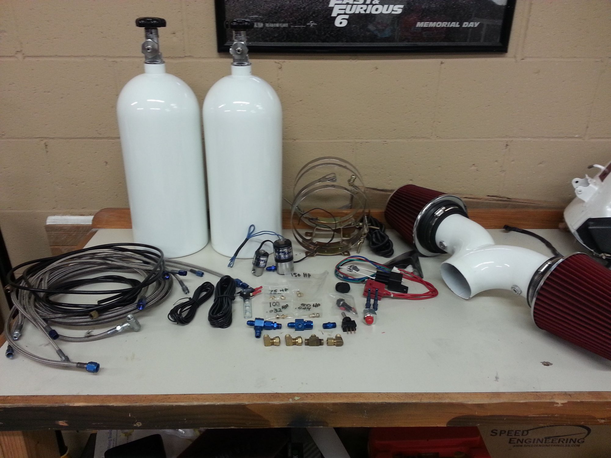 FS Dry shot nitrous kit Arctic white CorvetteForum Chevrolet