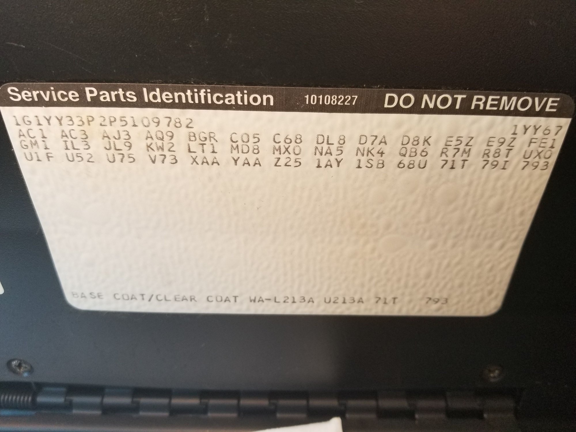 C4 Service Ride Control Light on non fx3 car CorvetteForum