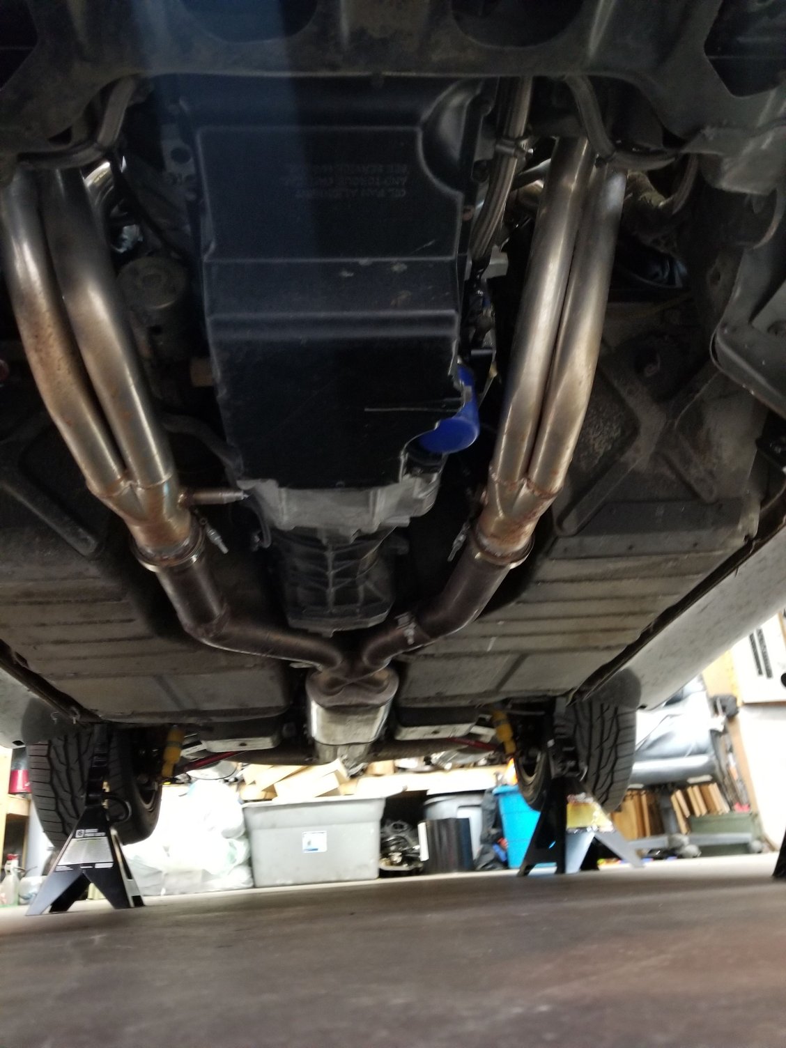 FS (For Sale) c4 LS swap long tube headers, full magnaflow exhaust sys