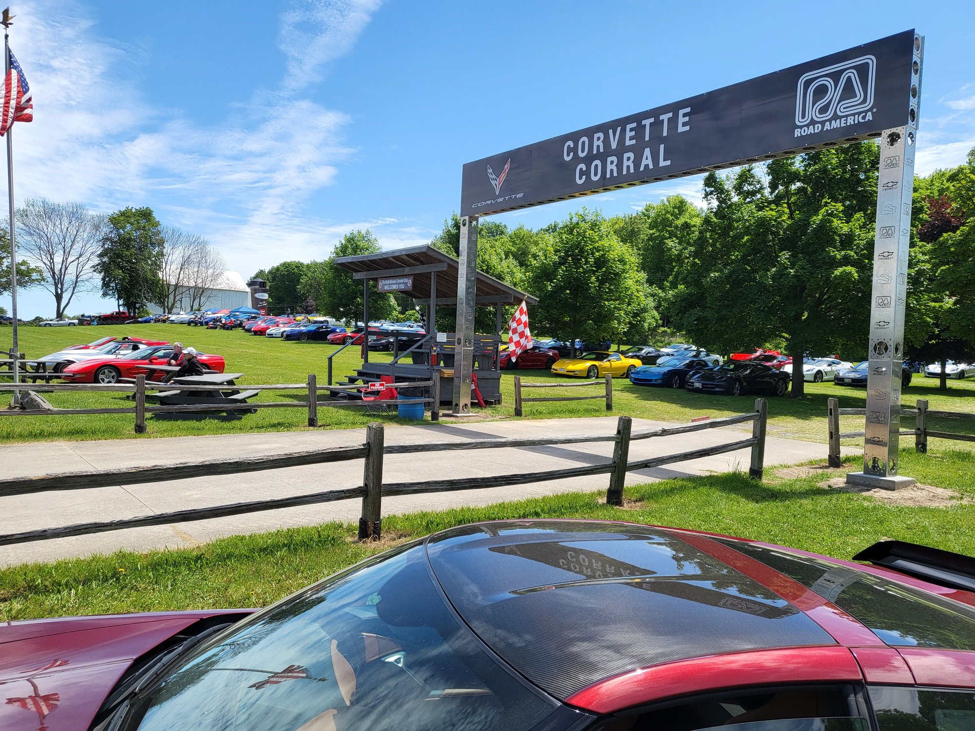 Corvette Corral at Road America CorvetteForum Chevrolet Corvette