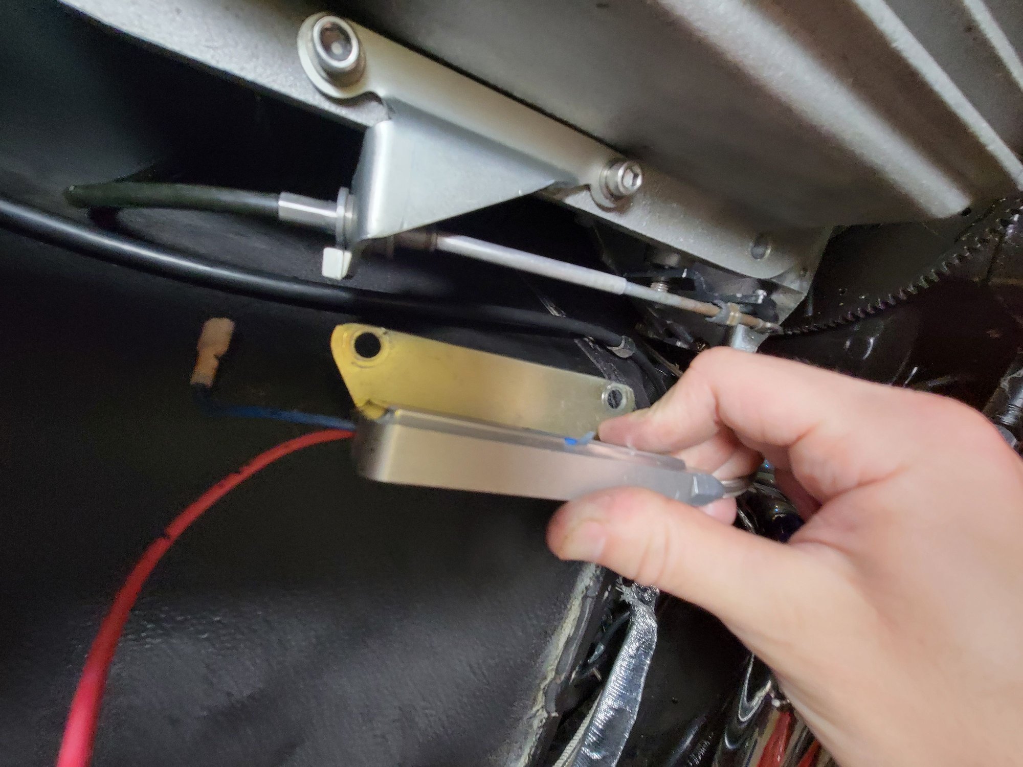 Suggestions for where to place Lokar Kickdown Switch on 1977 C3 with TH