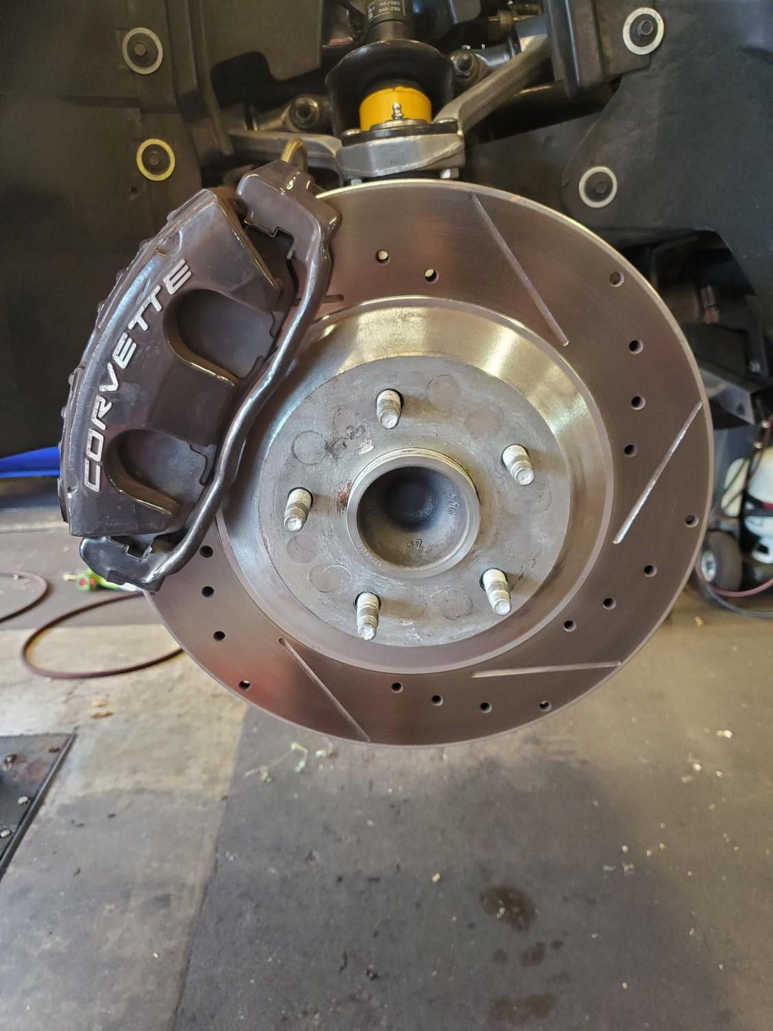 FS (For Sale) C5 brake upgrade with C4 adapter brackets CorvetteForum