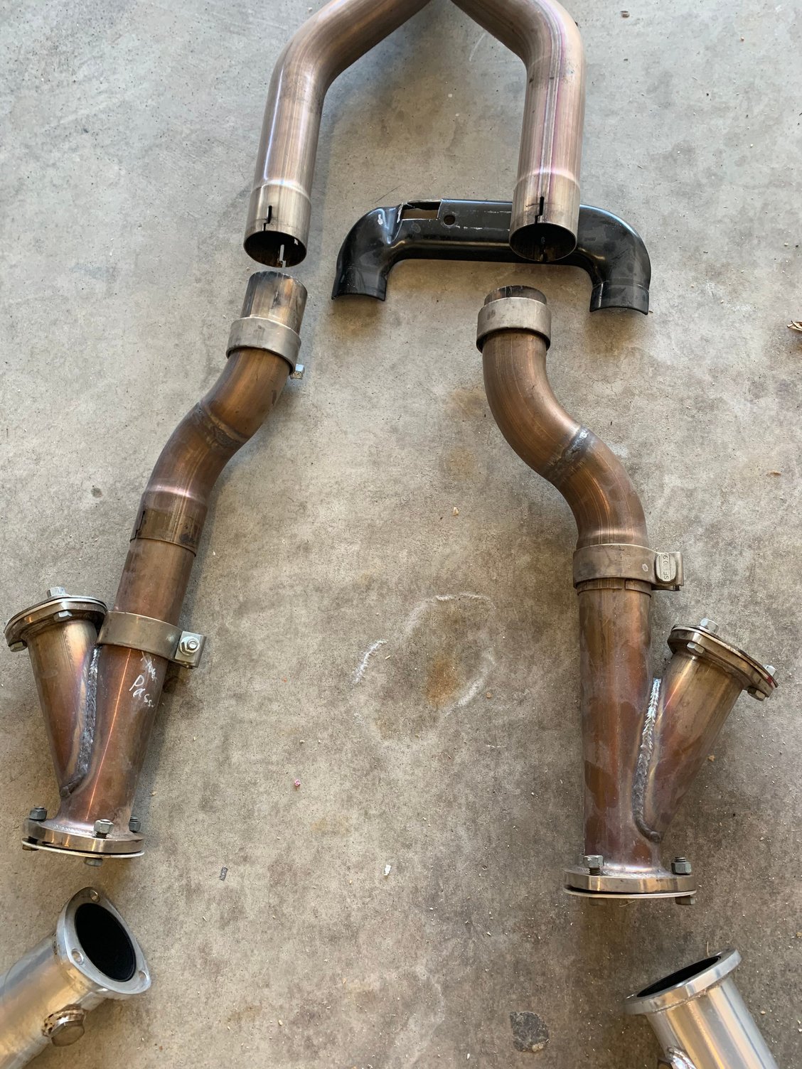 FS (For Sale) SBC Full Exhaust Headers to Tailpipes CorvetteForum