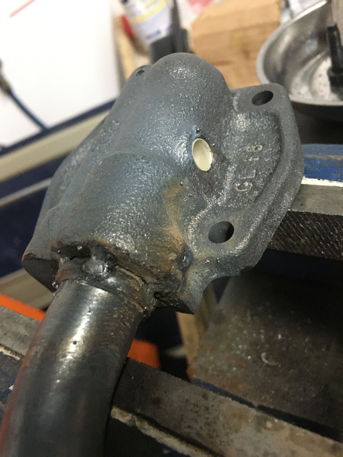 Weld or Braze Oil Pump Pickup? CorvetteForum Chevrolet Corvette