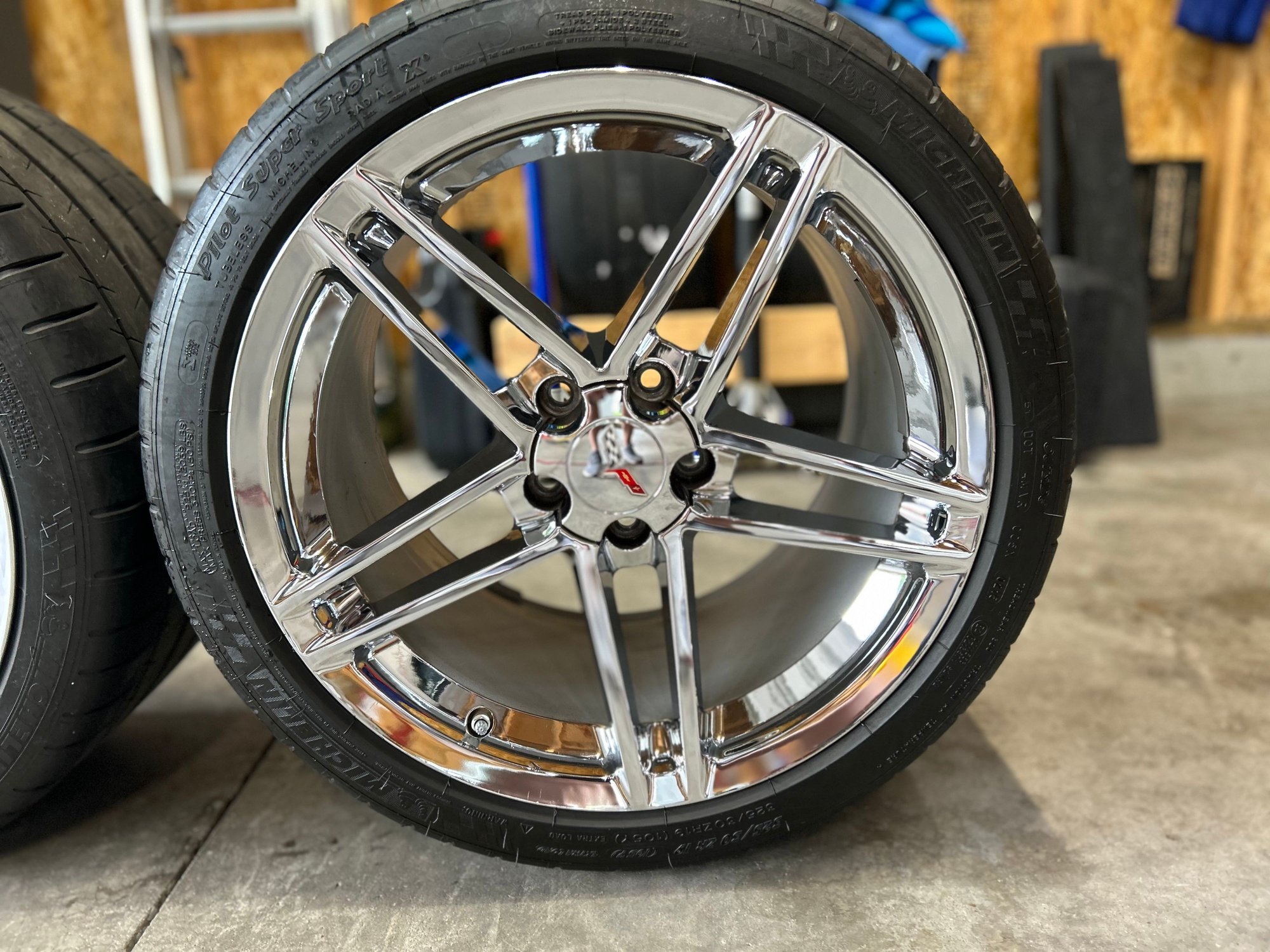 FS (For Sale) OEM Chrome Z06 Wheels - CorvetteForum - Chevrolet ...
