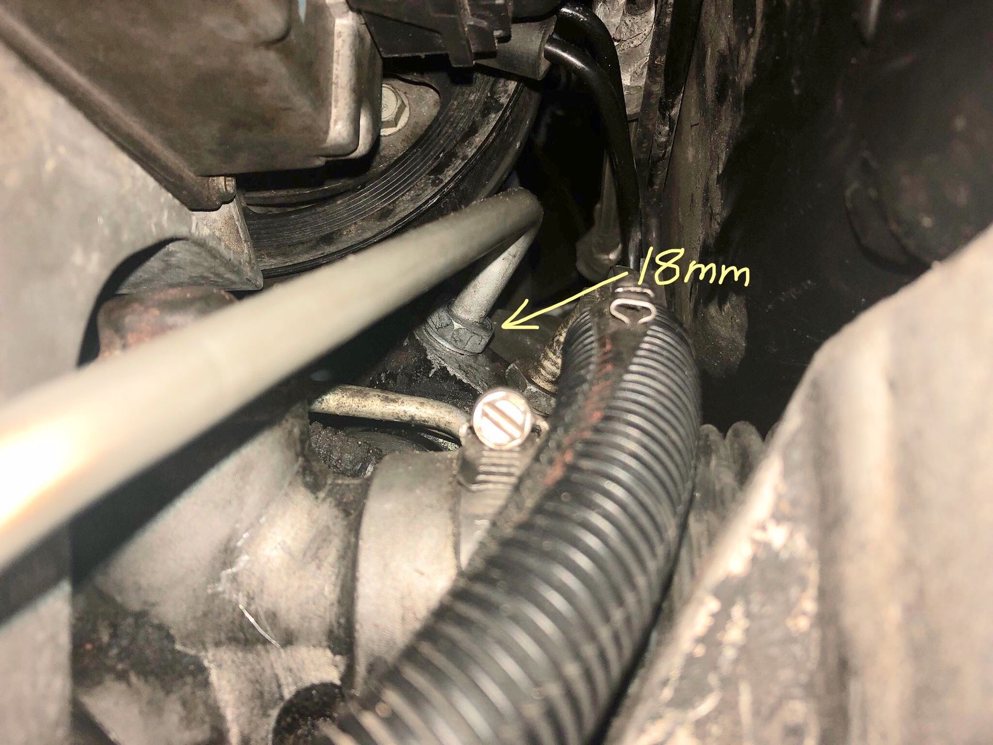 Power steering high pressure hose CorvetteForum Chevrolet Corvette