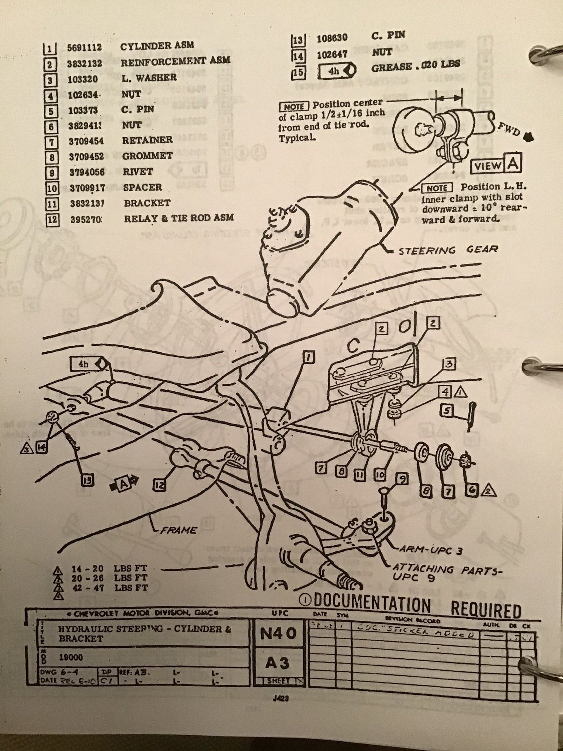 C3 Power Steering Sloppy CorvetteForum Chevrolet Corvette Forum